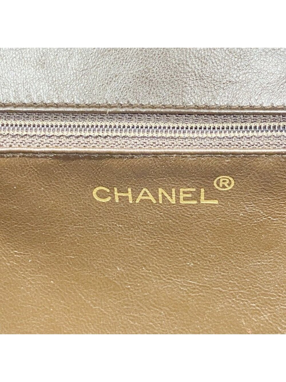 Chanel Handbag Suede Brown Silver - Picture 5 of 10